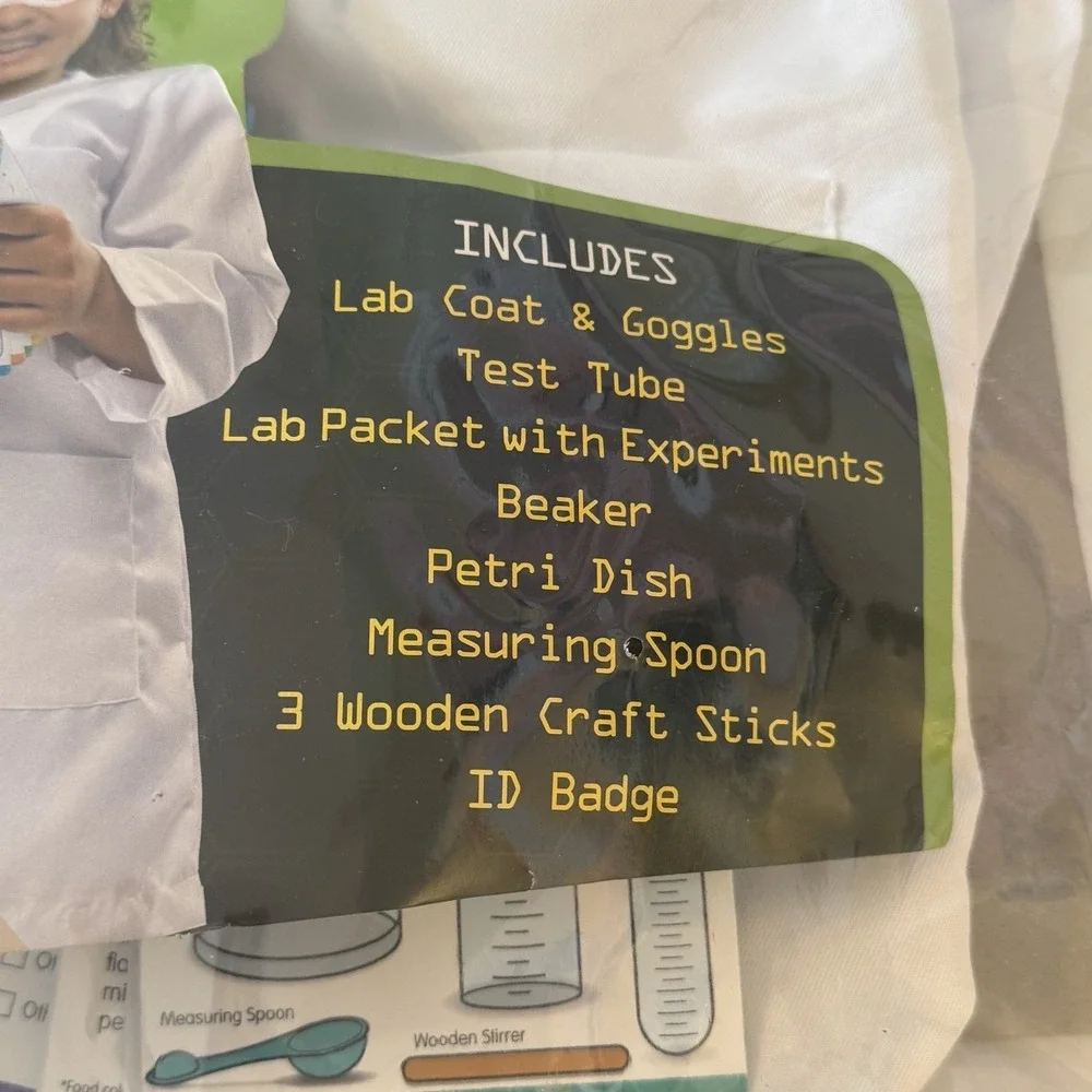 Melissa & Doug Role Play Set - Scientist Costume Dress Up